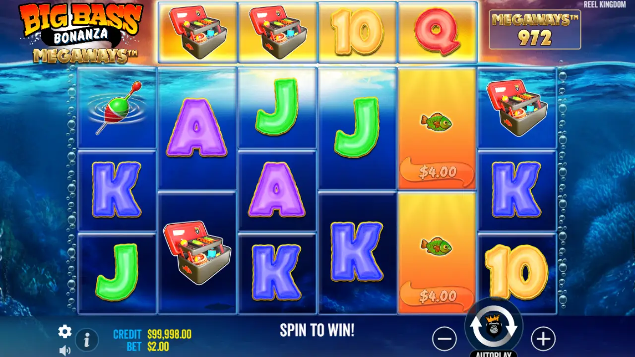 big bass bonanza megaways slot